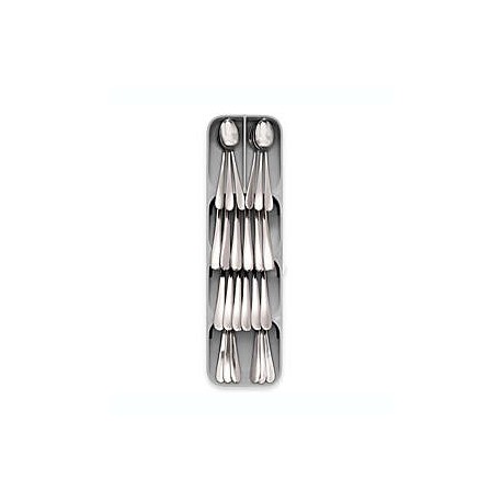 Organizador de cubiertos de polipropileno DrawerStore™ Joseph Joseph® compacto color gris