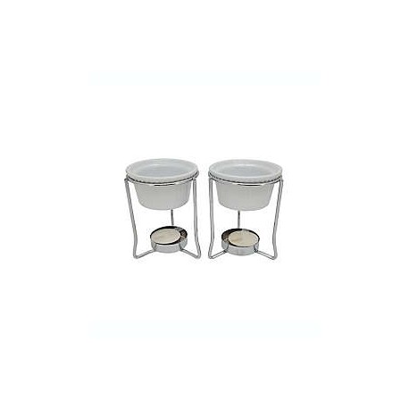 Calentadores para mantequilla Simply Essential™ color blanco