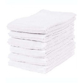 Toallas de cocina de algodón Simply Essential Bar Mop color blanco