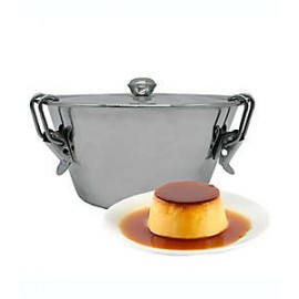 Molde de acero inoxidable para flan Kloc™ de 946.35 mL