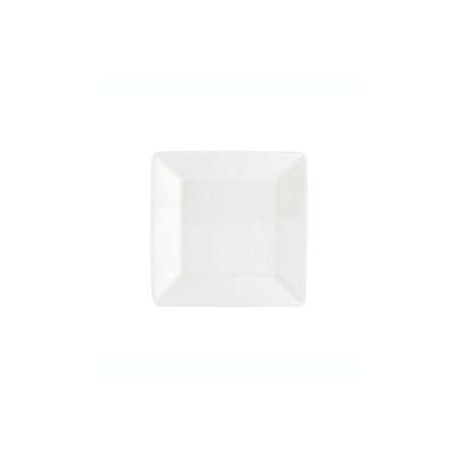 Plato para ensalada cuadrado Our Table™ Sawyer Hard color blanco
