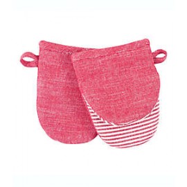 Mini guantes de cocina Our Table™ color rojo