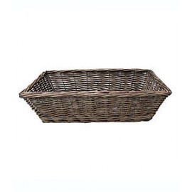Cesta para pan de mimbre Bee & Willow™ Milbrook color café