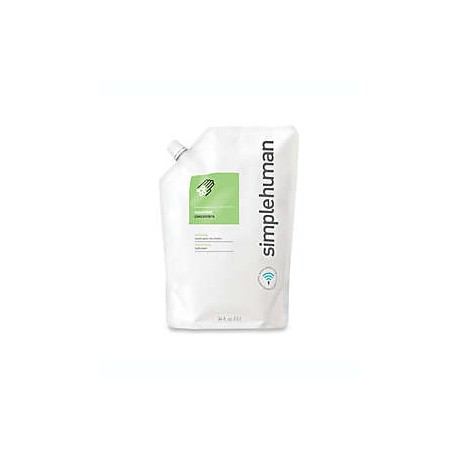 Repuesto de jabón líquido simplehuman® humectante aroma a pepino, 1 L