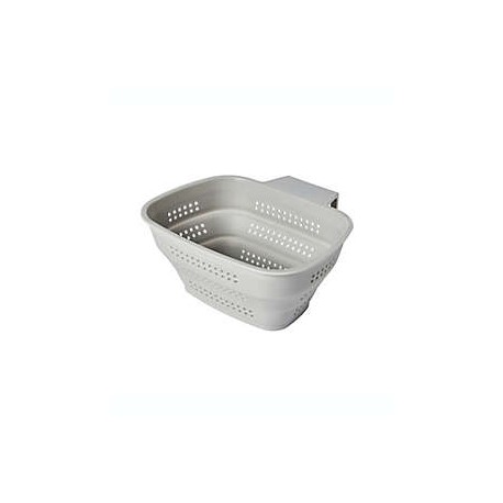 Colador plegable para fregadero Our Table™ con asa para colgar
