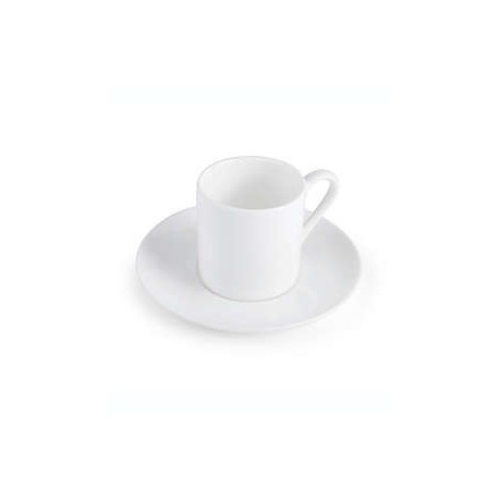 Taza para expreso Our Table™ Sawyer con plato color blanco