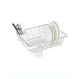 Escurridor de hierro grande Simply Essential® color cromo