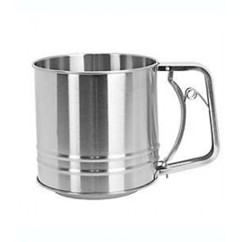 Cernidor de acero inoxidable Our Table™ con capacidad de 5 tazas