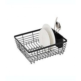 Escurridor de alambre chico Squared Away® color negro