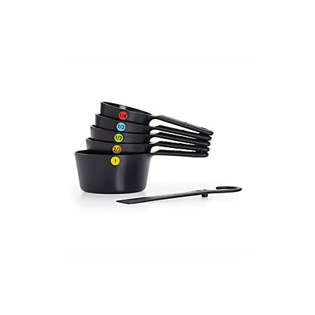 Set de tazas medidoras de polipropileno OXO Good Grips® color negro