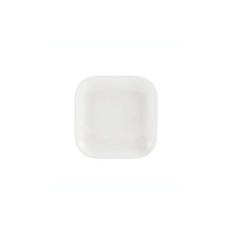 Plato para ensalada cuadrado Our Table™ Sawyer color blanco