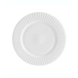 Plato trinche Our Table™ Sawyer acanalado color blanco