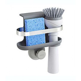 Organizador para esponjas de plástico Umbra® Holster  color gris carbón