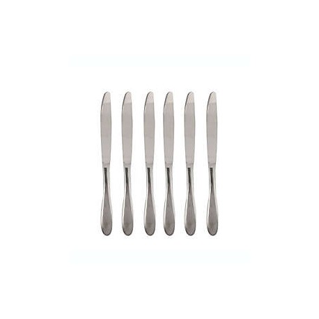 Set de cuchillos de acero inoxidable para plato principal Simply Essential™, 6 piezas