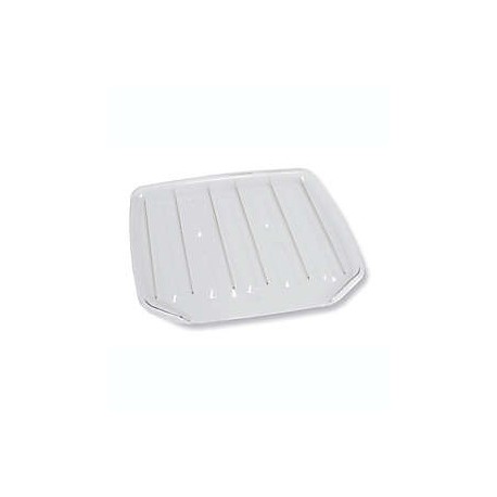 Charola grande para escurridor para trastes de plástico Simply Essential™ transparente