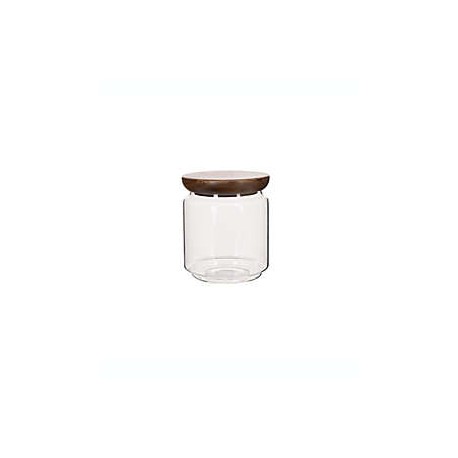 Contenedor de vidrio con tapa de madera Our Table™ de 1.1 L