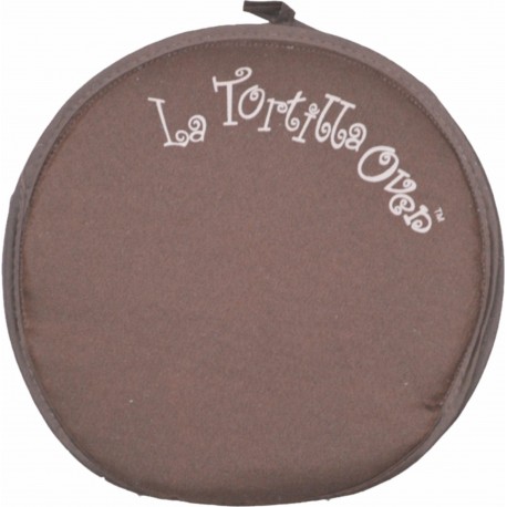 Tortillero de tela La Tortilla Oven color café