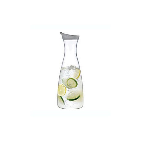 Jarra de acrílico Simply Essential™ de 1.65 L color gris