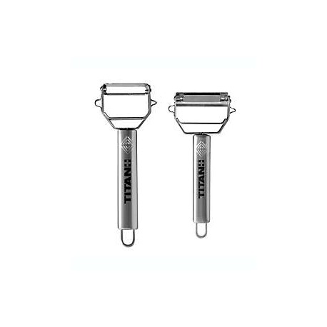 Pelador y cortador de acero inoxidable Titan Peeler™ en juliana