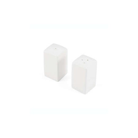 Salero y pimentero Our Table™ Sawyer cuadrados color blanco