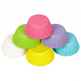 Capacillos para cupcakes de papel Wilton® color arcoíris pastel, 150 piezas