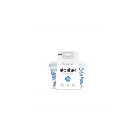 Bolsa chica de silicón para alimentos Stasher™ transparente
