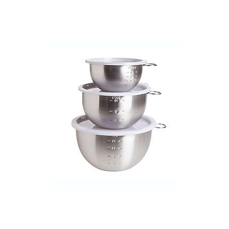 Tazones para mezclar de acero inoxidable Simply Essential™