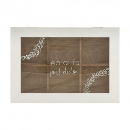 Caja para té de madera Love & Lemons™