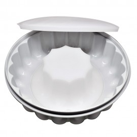 Molde para gelatina grande de plástico Distinto™ color gris