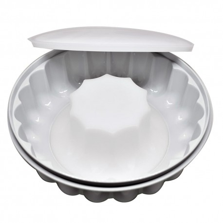 Molde para gelatina grande de plástico Distinto™ color gris