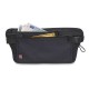 Portadocumentos de poliéster Latitude 40°N® para cintura con bloqueo de RFID color negro