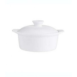 Plato para sopa con tapa Our Table™ Sawyer color blanco