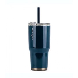 Vaso con tapa de acero inoxidable COLD1™ de 1 L color azul profundo