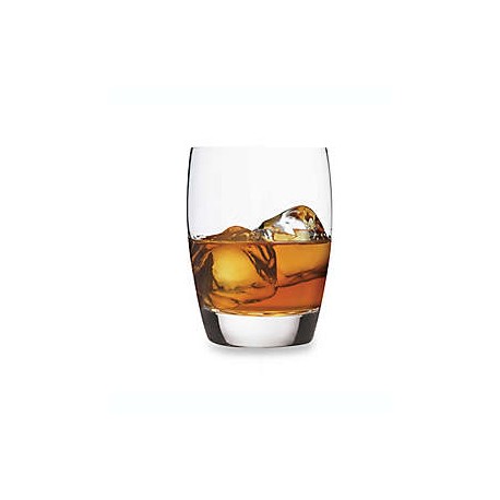 Vasos de vidrio Luigi Bormioli Michelangelo Masterpiece® dobles de corte antiguo, Set de 4