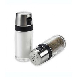 Salero y pimentero de acero inoxidable OXO Good Grips®