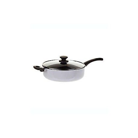 Sartén para saltear de aluminio Simply Essential™ de 4.73 L color gris