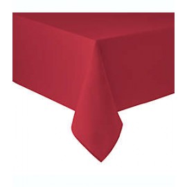 Mantel rectangular Simply Essential™ Essentials color rojo