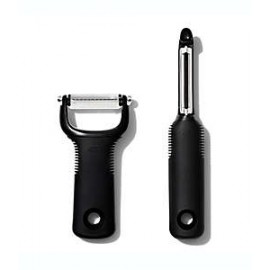 Set de peladores de acero inoxidable OXO Good Grips®