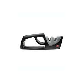 Afilador manual de cuchillos Zwilling® J.A. Henckels, de 2 etapas color gris/negro