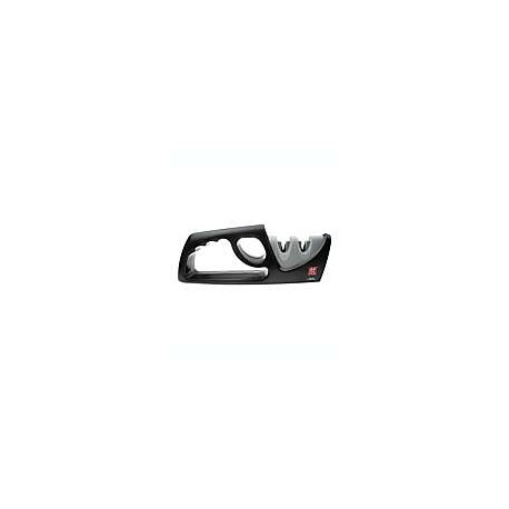 Afilador manual de cuchillos Zwilling® J.A. Henckels, de 2 etapas color gris/negro