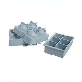 Moldes para hielo de silicona Our Table™ para esferas y cubos