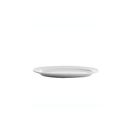 Platón ovalado Our Table™ Simply White con perlas