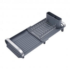 Escurridor para trastes de plástico chico Makom Home™ expandible