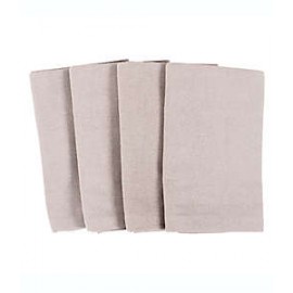 Toallas de cocina de algodón Simply Essential Flour Sack color gris