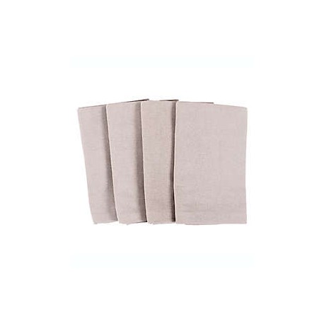 Toallas de cocina de algodón Simply Essential Flour Sack color gris