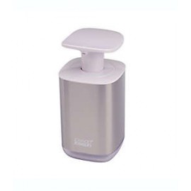 Dispensador de jabón de acero inoxidable Joseph Joseph® Presto color blanco