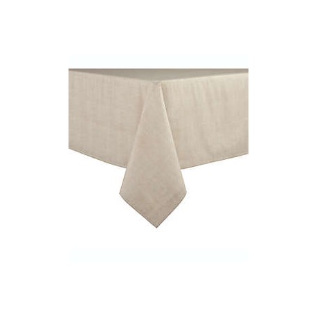 Mantel rectangular Bee & Willow™ plastificado de 1.32 x 1.77 m color café pardo