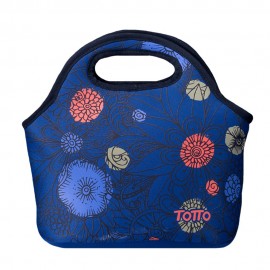 Lonchera de poliéster Totto® Feliza color azul