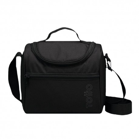 Lonchera de poliéster Totto® Miletto de 7 L color negro