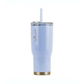 Vaso con tapa de acero inoxidable COLD1™ de 1 L color azul glaciar